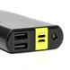 24203 	Портативное зарядное устройство HAVIT HV-PB8804, 10000 mAh, black/yellow, 2,1А