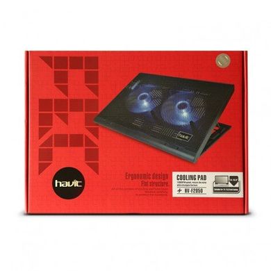 24035 Подставка-кулер для ноутбука HV-F2050 USB black