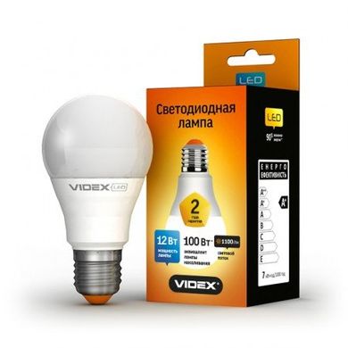 LED лампа VIDEX A60e 12W E27 4100K 220V
