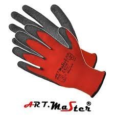 RWay RWnyl B+R перчатка красная с черным (Пена)
