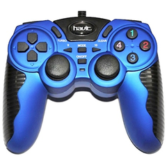 22801 Джойстик игровой HAVIT HV-G82 USB+PS2+PS3 blue
