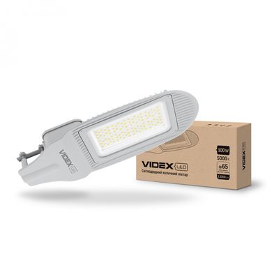 LED фонарь уличный VIDEX 100W 5000K Серый