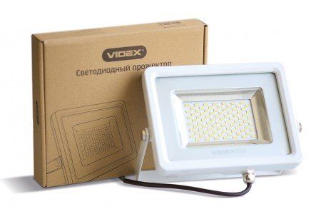 LED прожектор VIDEX 50W 5000K 220V White