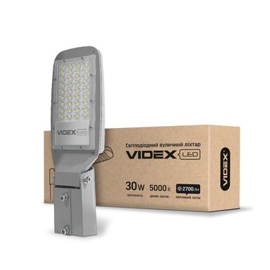 LED фонарь уличный VIDEX (поворотный) 30W 5000K