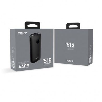 24534 	Портативное зарядное устройство HAVIT HV-H515 4400 mAh, black